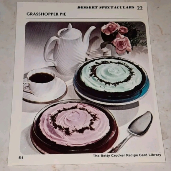 The Betty Crocker Recipe Card Library REPLACEMENT CARD DESSERT SPECTACULARS - Picture 1 of 1